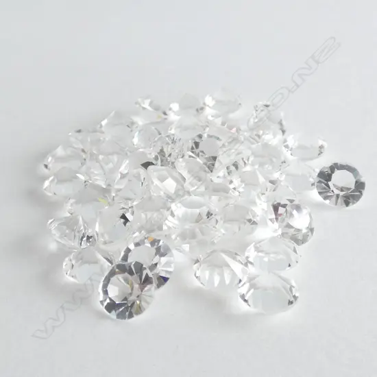 6mm dia CUBIC ZIRKONIA