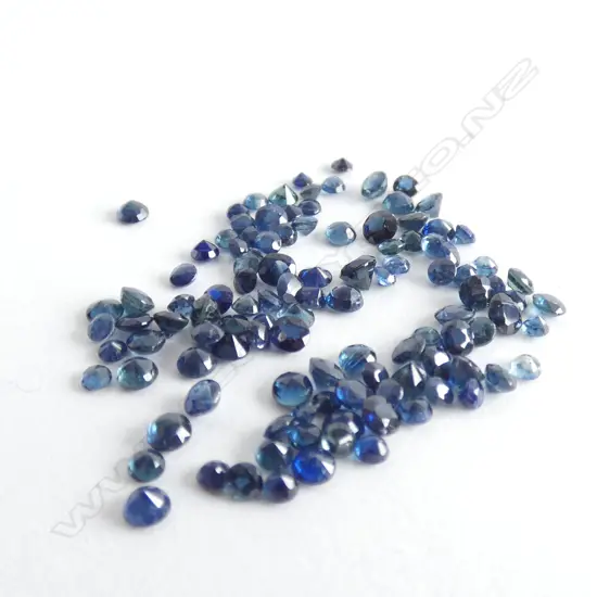 10CT FACETED SAPPHIRES, ROUND