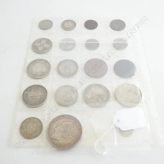 ASST VINTAGE WORLD COINS, INCL SILVER 