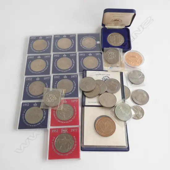 BAG ASST. JUBILEE MEDALS ETC