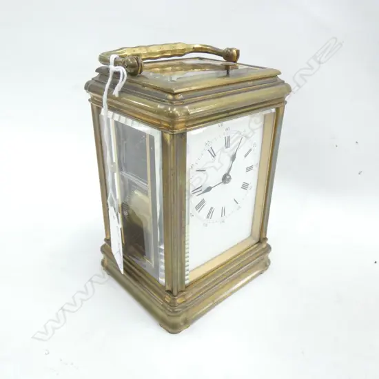 ANTIQUE FRENCH REPEATER CARRIAGE CLOCK H.160mm