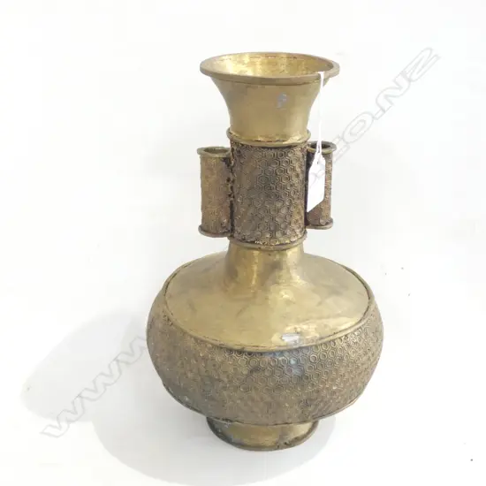 BRONZE ORIENTAL VASE H281mm