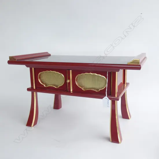 JAPANESE  ALTAR TABLE WITH DRAWER H280 W484 D253