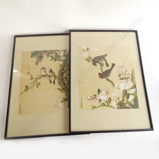 PR VINTAGE CHINESE /ITALIAN PRINTS BIRDS & FLORALS