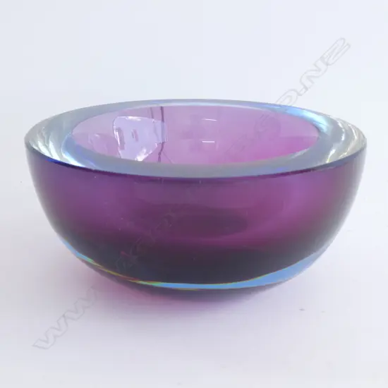 MURANO SOMMERSO SMALL BOWL 135mm dia