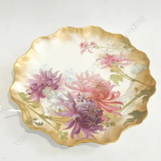 ROYAL DOULTON ART NOUVEAU WALL PLATE 225mm dia