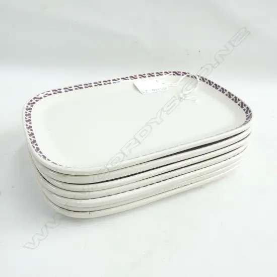 SEVEN CROWN LYNN PLATES  190 X 135MM