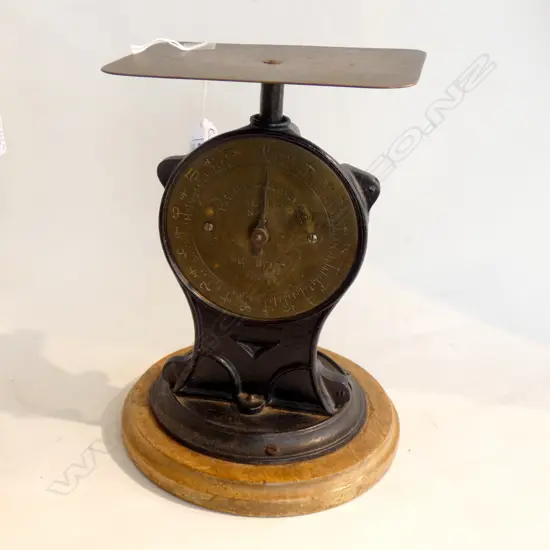 SALTER'S  'POSTAL BALANCE NO.25 11b.' BRASS...