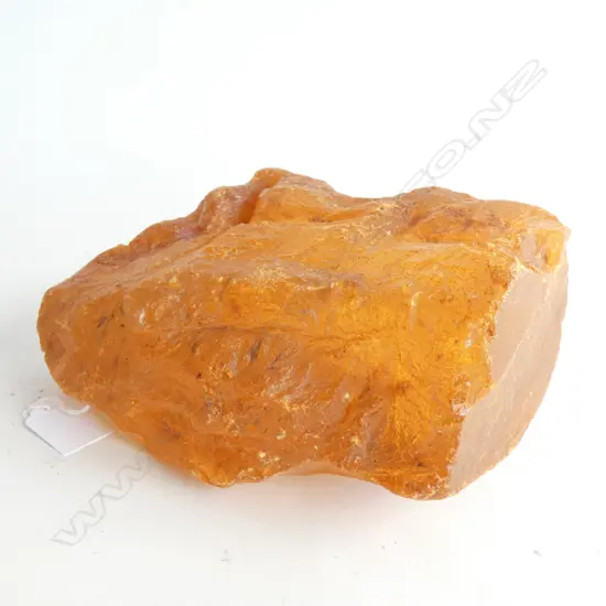 1.63 KG KAURI GUM PIECE; UNPOLISHED GOOD COLOUR & CLARITY H.200mm