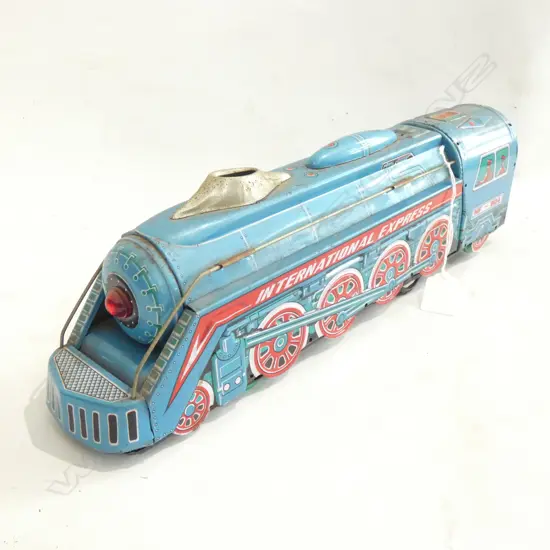 RETRO TIN TOY TRAIN L.400mm