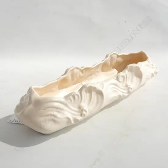 CROWN LYNN BUFF GLAZE TROUGH #506 L.300mm