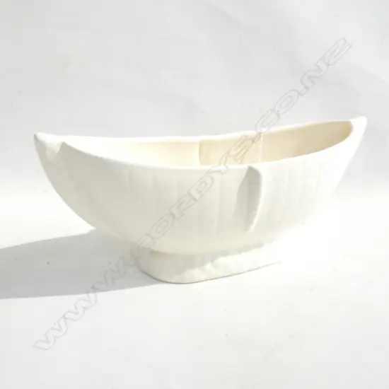 CROWN LYNN WHITEWARE VASE W.285mm