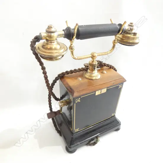 VINTAGE FRENCH ART NOUVEAU TELEPHONE H. 330MM