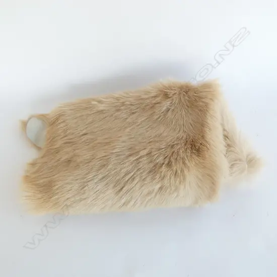 LIGHT BROWN HIMALYAN GOAT RUG APPROX. 900 X 730MM