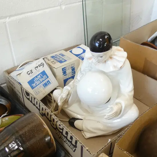 CLOWN LAMP & SPARE BULBS