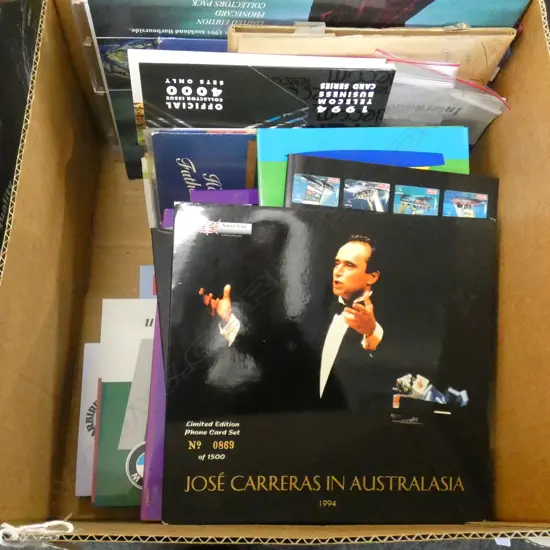 BOX LOT ASST. PHONE CARDS