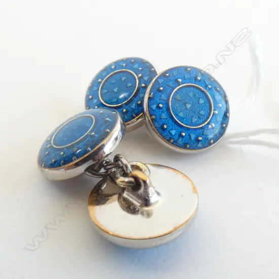 ENAMEL CUFF LINKS