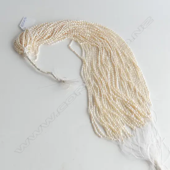 HANK OF RICE BUBBLE FRESH WATER PEARLS