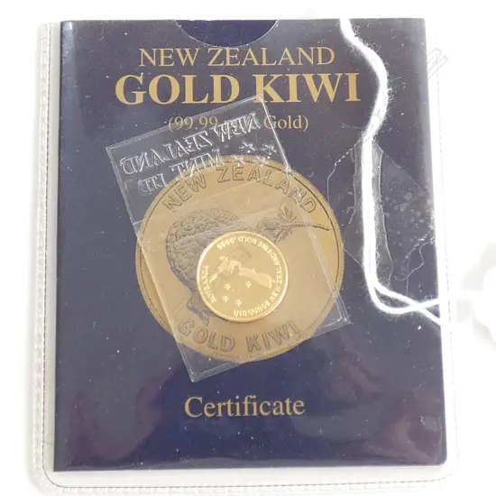 .999 FINE GOLD 1/10oz GOLD KIWI 3.12gms