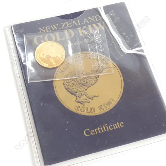 .999 FINE GOLD 1/10oz GOLD KIWI 3.12gms
