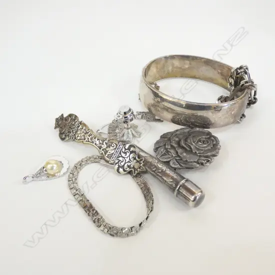 ASST. STG SILVER JEWELLERY 69 GRAMS