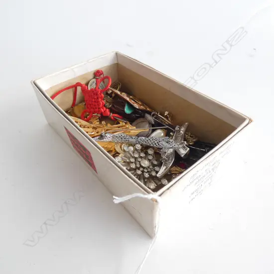 ASST. COSTUME BROOCHES & EARRINGS