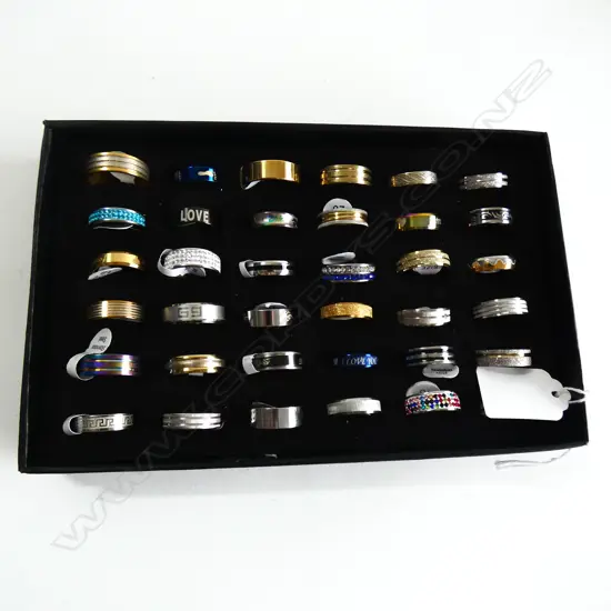 TRAY OF ASST. RINGS