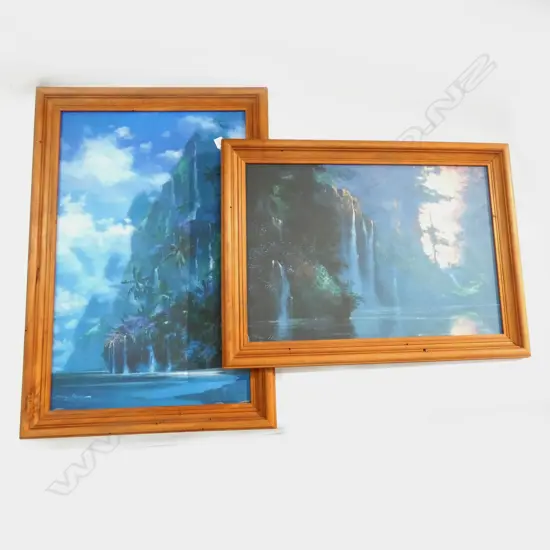 2 LARGE ARTWORKS BY JAMES COLEMAN 'NATURES SYMPHONY' & UNTITLED 800x510mm