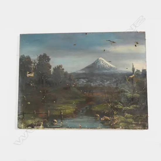 COLONIAL OIL MT EGMONT AF 810x610mm...