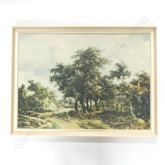 VINTAGE LANDSCAPE PRINT 550x750mm
