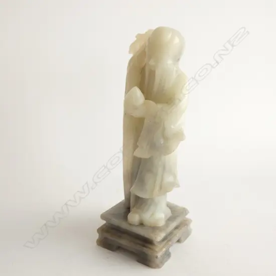 CHINESE SOAPSTONE FIGURE OF SHOU LAO