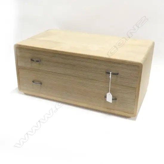 OLD JAPANESE SMALL COLLECTOR'S CHEST LONG & LOW