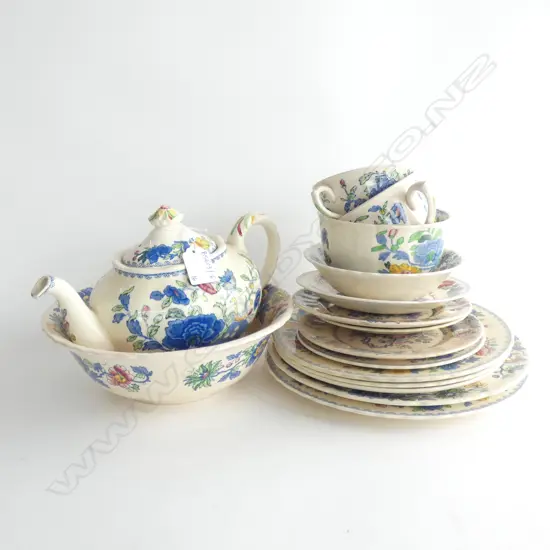 16 PCES ASST. MASONS 'REGENCY' SOME AF