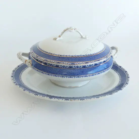 SANDON BURLEIGH WARE BURGESS & LEIGH PLATTER & TUREEN