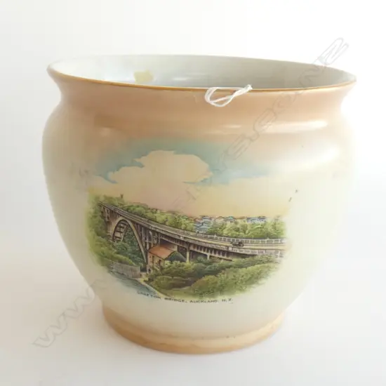 SHELLEY JARDINIERE - GRAFTON BRIDGE H. 150 DIA 160MM