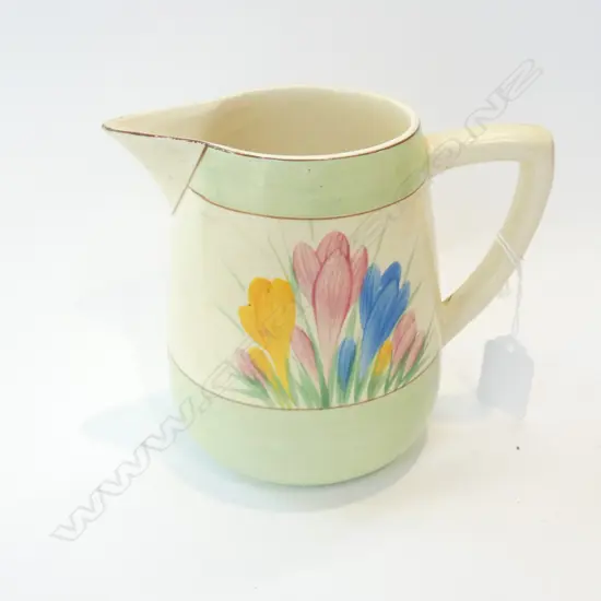(17784) CLARICE CLIFF CROCUS JUG H. 135MM