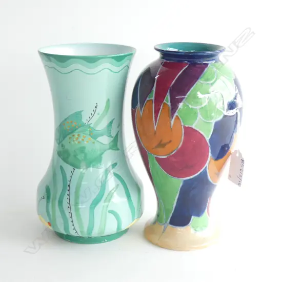 2 LOSOL WARE VASES H.205mm