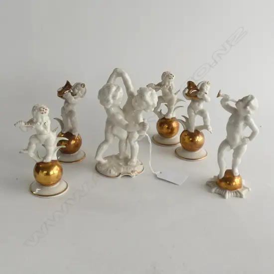  6 HUTSCHENREUTHER ANGELS H.120mm