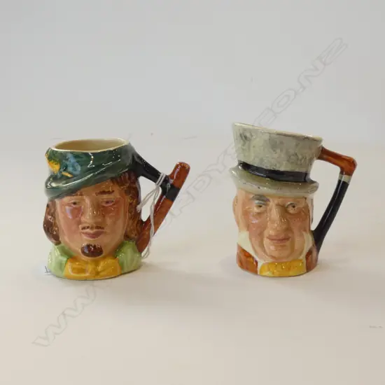 2 LANCASTER CHARACTER JUGS SMALL