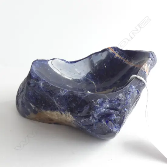 BLUE STONE NUT BOWL L.165mm