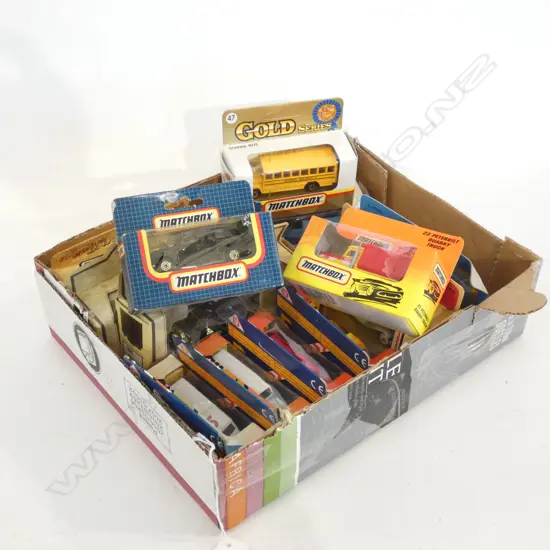 BOX ASST. MODEL CARS; CORGI ETC