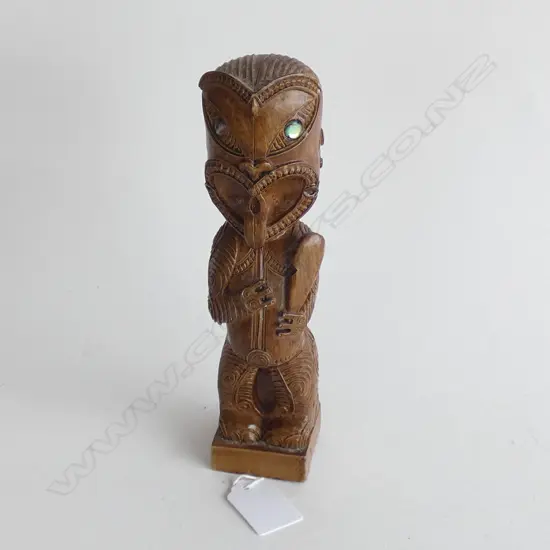RESIN MAORI FIGURE H.195mm