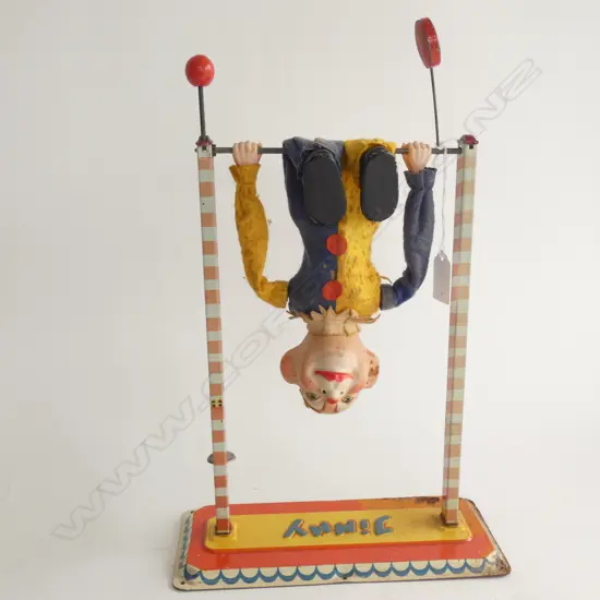 TIN PLATE ACROBAT 'JIMMY' TOY H.380mm a/f