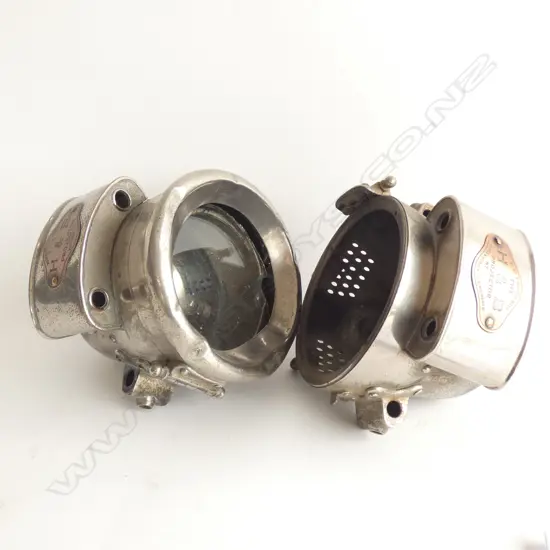 PR VINTAGE VEHICLE HEADLIGHTS 'PROJECTOR' 150mm dia AF