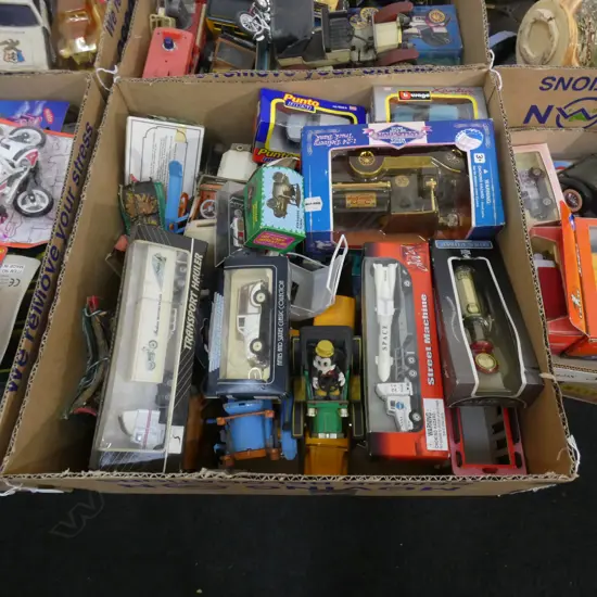 BOX LOT ASST. MODEL CARS