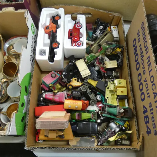 BOX LOT ASST. MODEL CARS