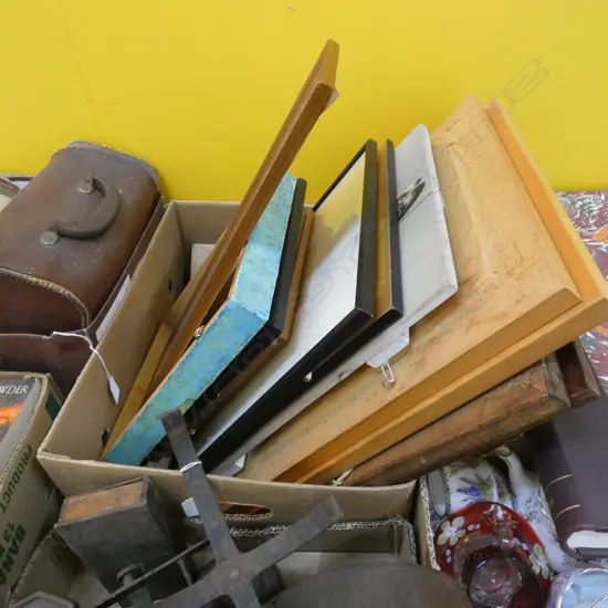 BOX LOT ASST. ARTWORKS 