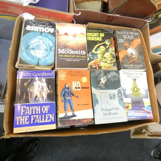 BOX LOT PULP DETECTIVE NOVELS