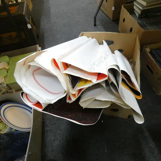 BOX LOT ASST. VINTAGE FILM POSTERS...