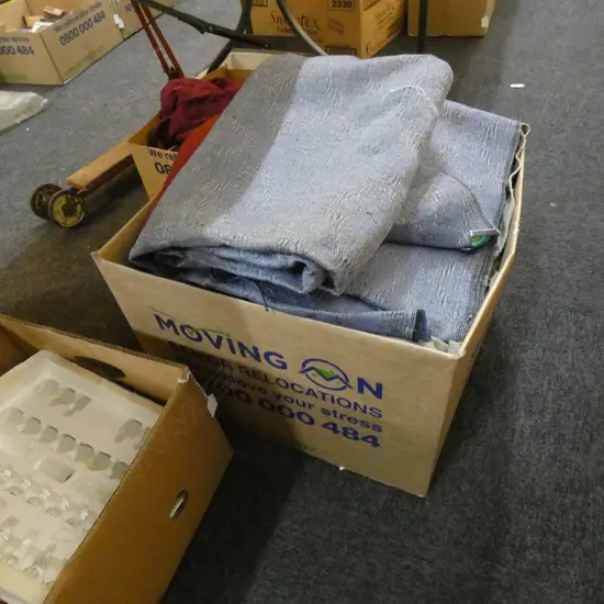 BOX LOT ASST. FABRICS